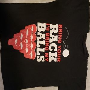 Black men college graphic tee